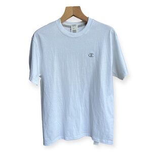 NWT Champion Authentic Men’s White Jersey Tee, Medium